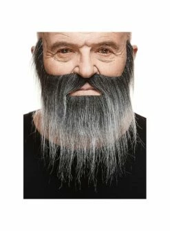 Barbe Complète Effilochée -Halloween Soldes barbe complete effilochee mw 137094 5
