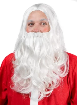 Barbe & Perruque De Père Noël