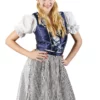 Blumen-Dirndl Bleu-blanc -Halloween Soldes blumen dirndl bleu blanc mw 112765 1