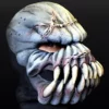 Combattant Mutant Masque En Latex 1 Combattant Mutant Masque En Latex -Halloween Soldes combattant mutant masque en latex mw 113231 1