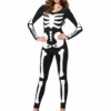 Combinaison Squelette -Halloween Soldes combinaison squelette mw 203117 1