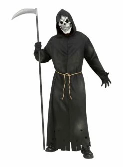 Halloween Soldes 25 Costume De Faucheur De Crâne