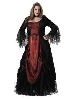 Dame Gothique Déguisement -Halloween Soldes dame gothique deguisement mw 111034 xxl