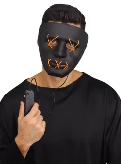 Dead Eyes Masque Lumineux Jaune 5 Dead Eyes Masque Lumineux Jaune -Halloween Soldes dead eyes masque lumineux jaune mw 139351 2