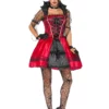 Déguisement De Femme Vampire Gothique -Halloween Soldes deguisement de femme vampire gothique mw 135438 1