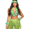 Déguisement De Plage Hawaï Vert 1 Déguisement De Plage Hawaï Vert -Halloween Soldes deguisement de plage hawai vert 300276 1