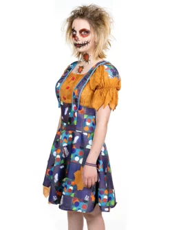 Déguisement D'épouvantail Pour Femme -Halloween Soldes deguisement depouvantail pour femme 142287 4