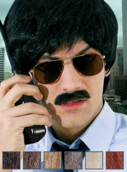 Détective Moustache Professionnelle En Poils Véritables