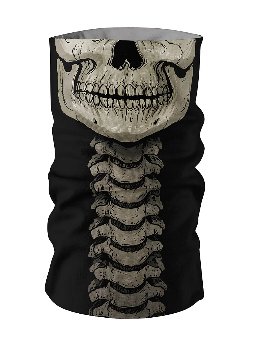 Foulard Tubulaire Squelette 3 Foulard Tubulaire Squelette