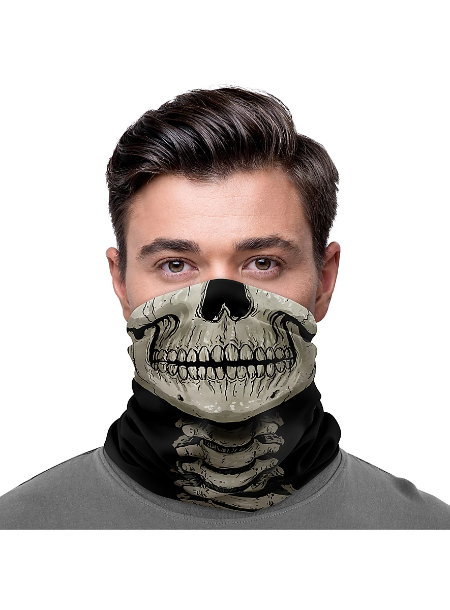 Foulard Tubulaire Squelette 4 Foulard Tubulaire Squelette – Image 2