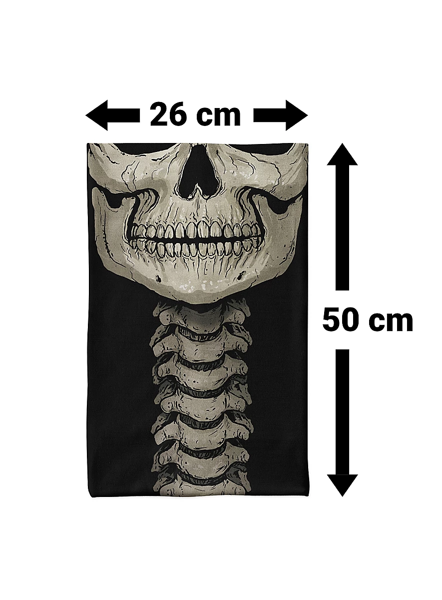 Foulard Tubulaire Squelette 5 Foulard Tubulaire Squelette – Image 3