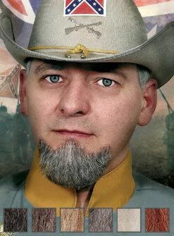 Général Bouc Professionnel En Poils Véritables