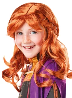 La Reine Des Glaces 2 Anna Perruque Pour Enfants