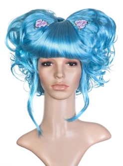 Manga Bleu Perruque -Halloween Soldes manga bleu perruque mw 100629 1