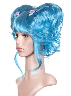 Manga Bleu Perruque -Halloween Soldes manga bleu perruque mw 100629 2