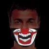 Masque De Bouche De Clown D'horreur
