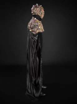 Masque De Chevalier Mort-vivant Avec Cape -Halloween Soldes masque de chevalier mort vivant avec cape mw 112800 3