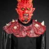 Masque De Démon Enflammé Avec Cape