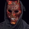Masque De Diable Enflammé -Halloween Soldes masque de diable enflamme mw 131953 1