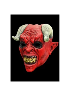 Masque De L'horreur Du Diable En Latex -Halloween Soldes masque de lhorreur du diable en latex mw 117655 3
