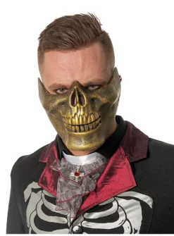 Masque De Mâchoire Inférieure Or