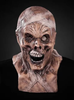 Masque De Momie Marron En Latex