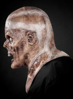 Masque De Momie Marron En Latex -Halloween Soldes masque de momie marron en latex mw 117620 4