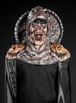 Masque De Roi Serpent Mort-vivant Avec Cape