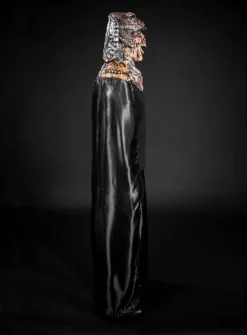 Masque De Roi Serpent Mort-vivant Avec Cape -Halloween Soldes masque de roi serpent mort vivant avec cape mw 112804 3