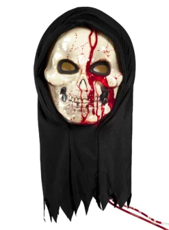 Masque De Squelette Sanglant -Halloween Soldes masque de squelette sanglant mw 101341 3