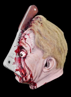Masque De Tête De Hachoir En Latex -Halloween Soldes masque de tete de hachoir en latex mw 108858 3