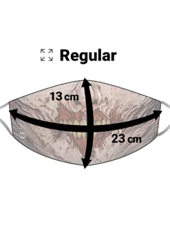 Masque De Tissu Zombie -Halloween Soldes masque de tissu zombie mw 139137 6a regular