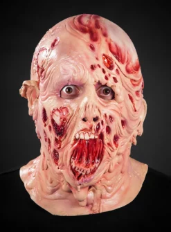 Masque De Victime D'acide En Latex