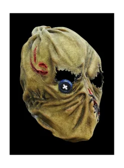 Masque D'épouvantail Terrifiant En Latex
