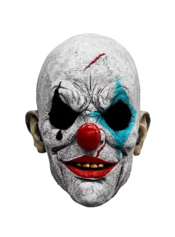 Masque D'horreur De Clown Effrayant En Latex -Halloween Soldes masque dhorreur de clown effrayant en latex mw 117657 2