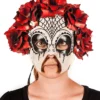 Masque En Cuir - Catrina -Halloween Soldes masque en cuir catrina mw 136340 1