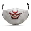 Masque En Tissu Clown De L'horreur -Halloween Soldes masque en tissu clown de lhorreur mw 139620 1 frontal