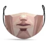 Masque En Tissu Polygon Visage -Halloween Soldes masque en tissu polygon visage mw 139557 1 frontal