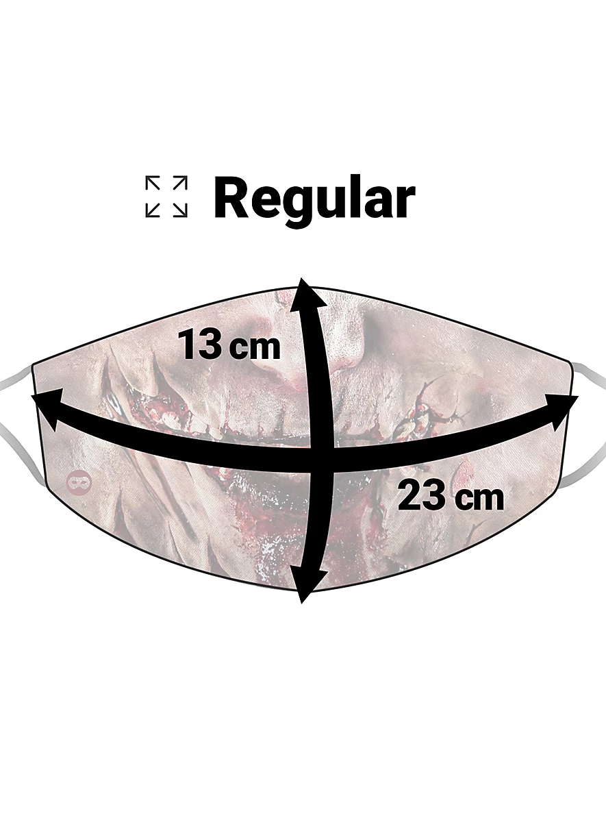 Masque En Tissu Walker Zombie 8 Masque En Tissu Walker Zombie – Image 6