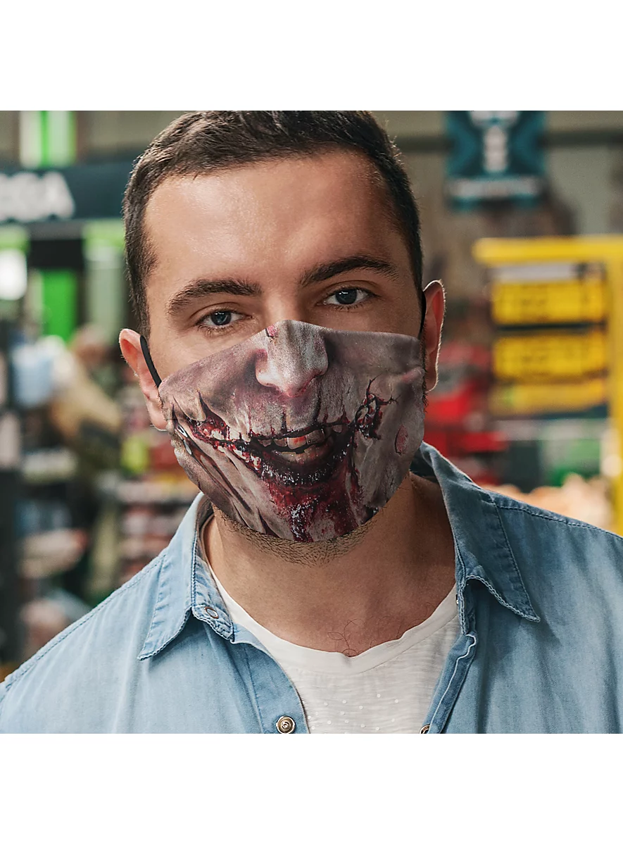 Masque En Tissu Walker Zombie 10 Masque En Tissu Walker Zombie – Image 8