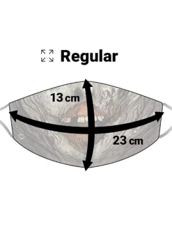 Masque En Tissu Zombie 16 Masque En Tissu Zombie -Halloween Soldes masque en tissu zombie mw 139552 6a regular