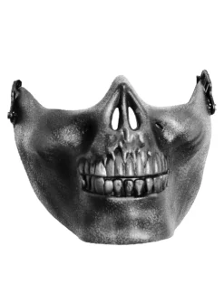 Masque Mâchoire Argenté
