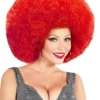 Perruque Afro XXL Rouge -Halloween Soldes perruque afro xxl rouge mw 135220 1