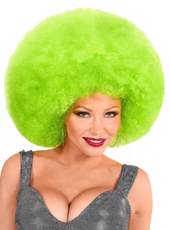 Perruque Afro XXL Verte