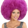 Perruque Afro XXL Violette