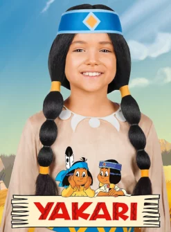 Perruque Arc-en-Ciel Yakari Pour Enfant -Halloween Soldes perruque arc en ciel yakari pour enfant 134533 15