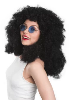 Perruque Big Afro Noire