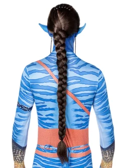 Perruque Bleue De Guerrier Tribal Avec Tresse 9 Perruque Bleue De Guerrier Tribal Avec Tresse -Halloween Soldes perruque bleue de guerrier tribal avec tresse 142219 3