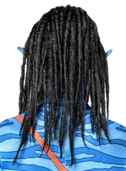 Perruque Bleue De Guerrier Tribal Ouverte -Halloween Soldes perruque bleue de guerrier tribal ouverte 142220 3