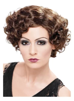Perruque Bouclée Années 20